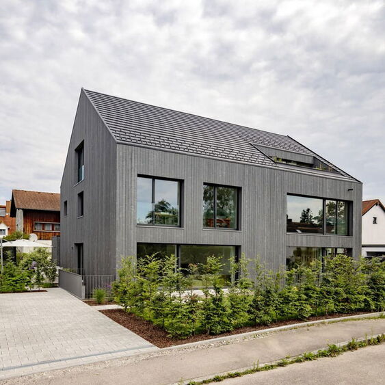 Mehrfamilienhaus aus Holz in Aubing