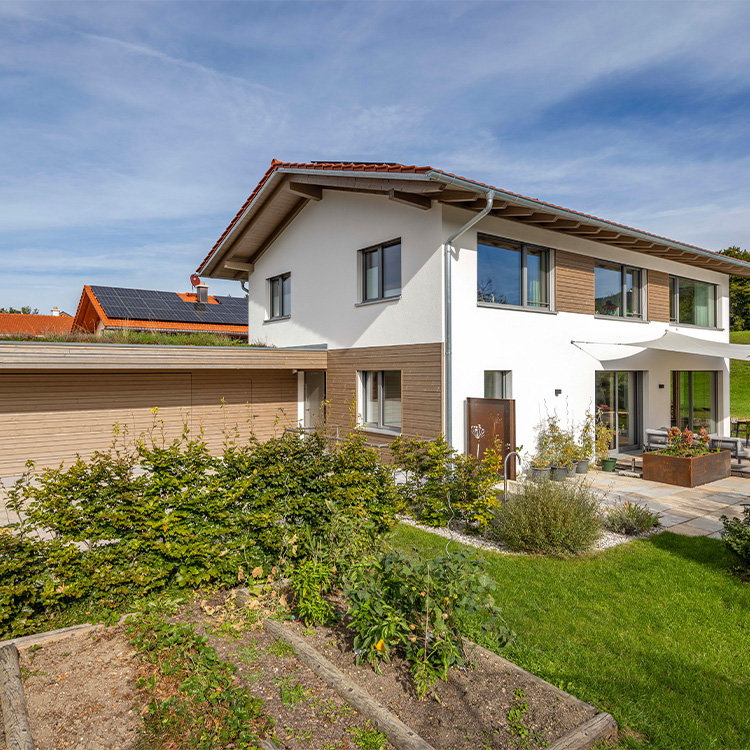 Gartenansicht Südwest