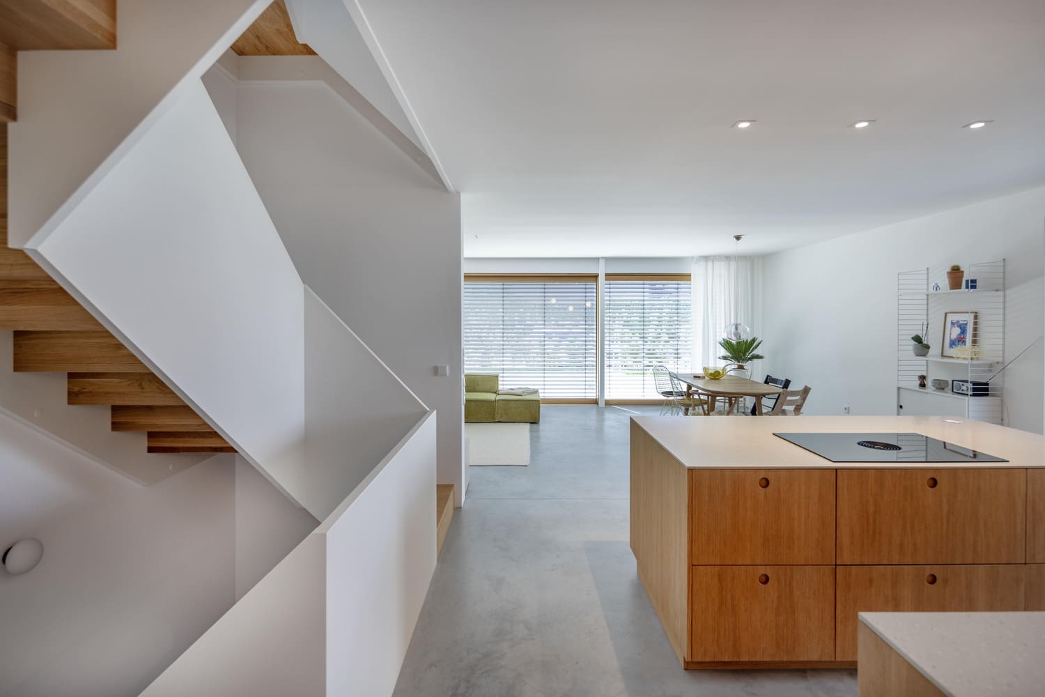 gewundene Treppe Holz